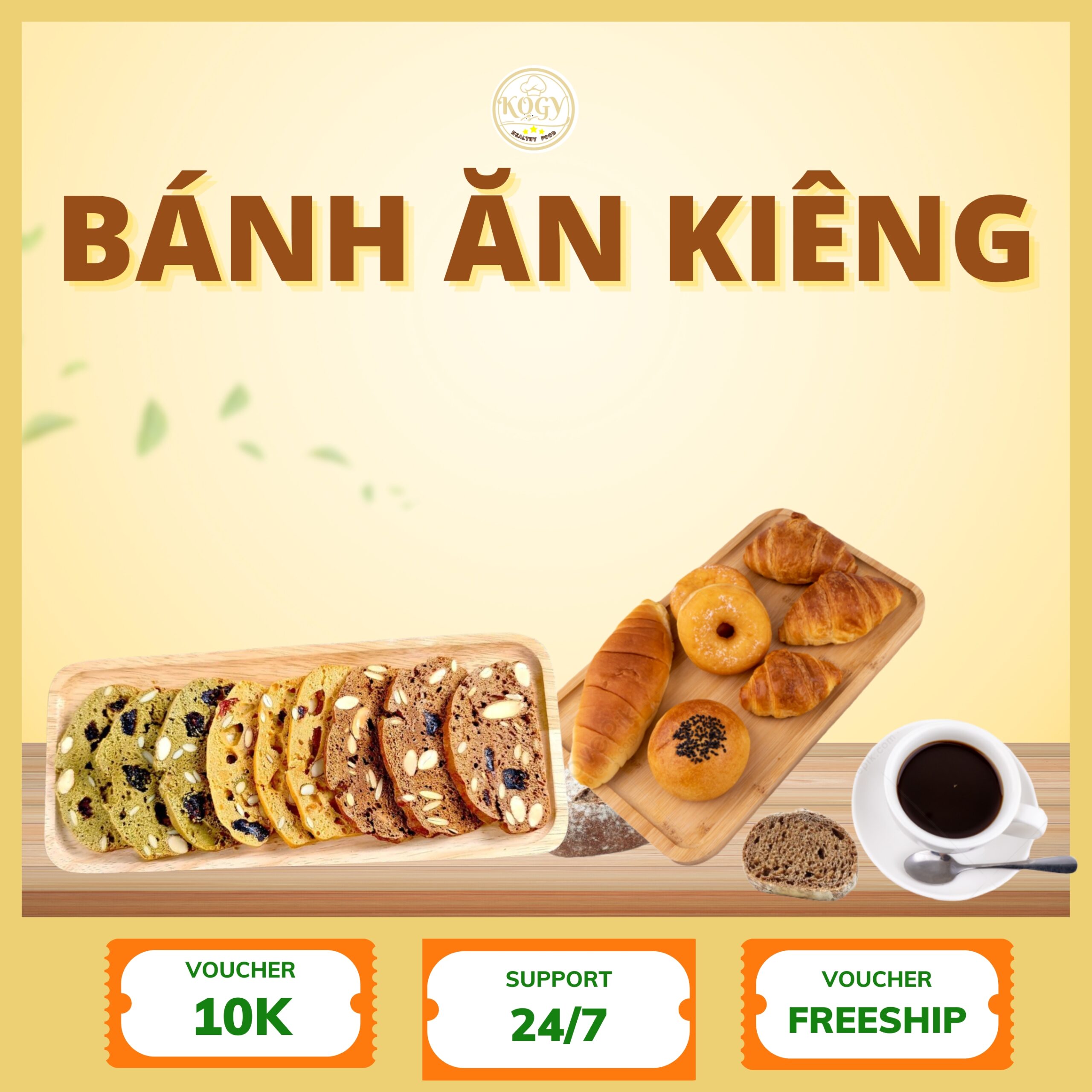 Đồ Ăn Healthy Bánh Ăn Kiêng