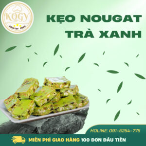 Kẹo Nougat Trà Xanh Kogy House Tại Cửa Hàng