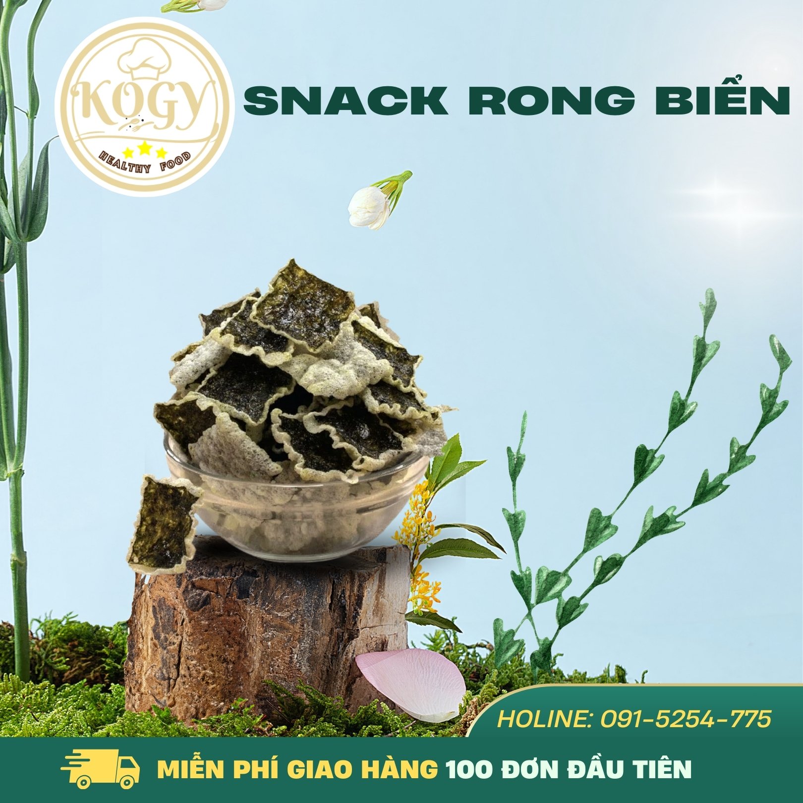 Snack Rong Biển Tại Cửa Hàng Kogy House