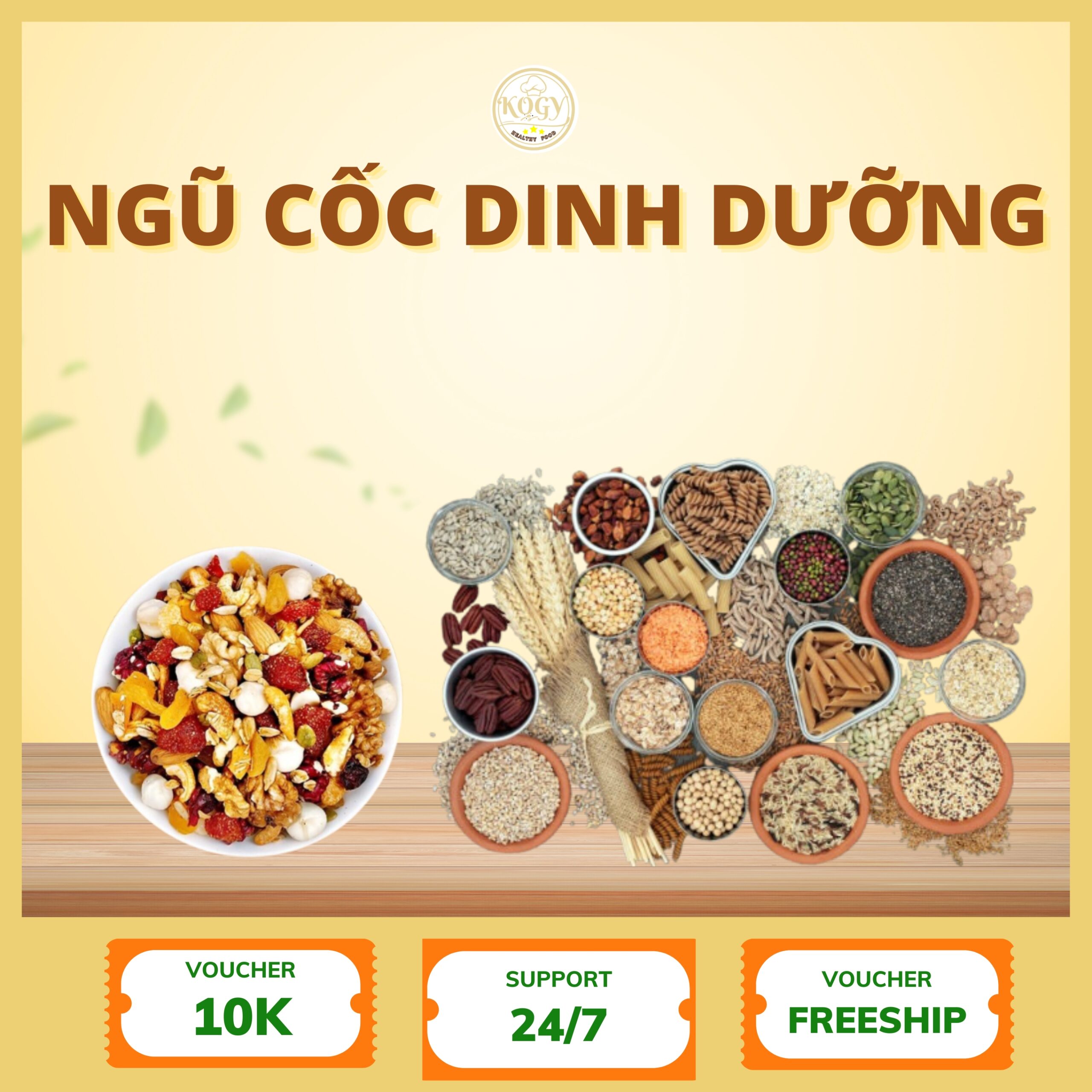 Đồ Ăn Healthy Ngũ Cốc Dinh Dưỡng