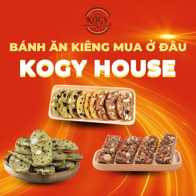 Bánh ăn kiêng mua ở đâu? Kogy House đây