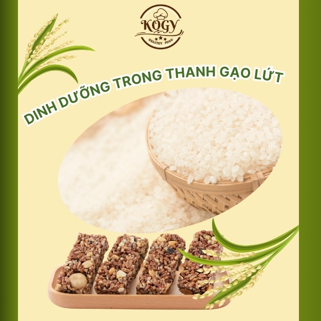 Dinh Dưỡng Trong Thanh Gạo Lứt Kogy House