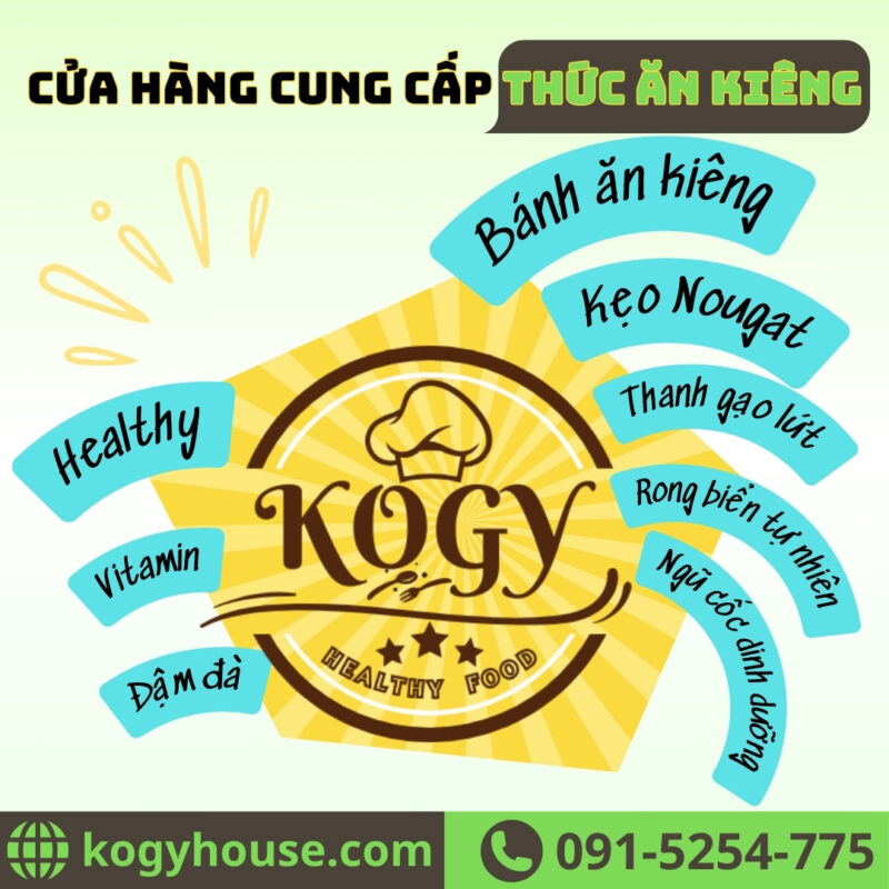 Trang Chủ Cung Cấp Thức Ăn Kiêng Kogy House