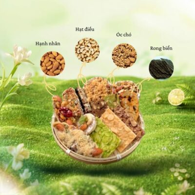 món ăn vặt healthy
